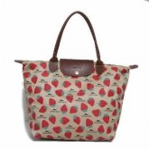 Sac A Main Soldes Longchamp soldes sortie Pliage Fraise Violet